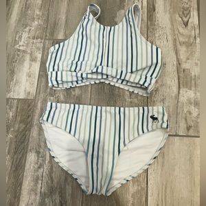 Abercrombie kids bathing suit in the color blue, offer if better price!